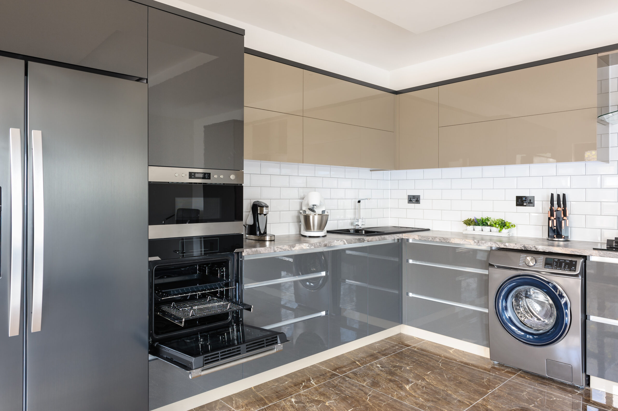 Diseño de casas de hormigon - Zona de lavanderia