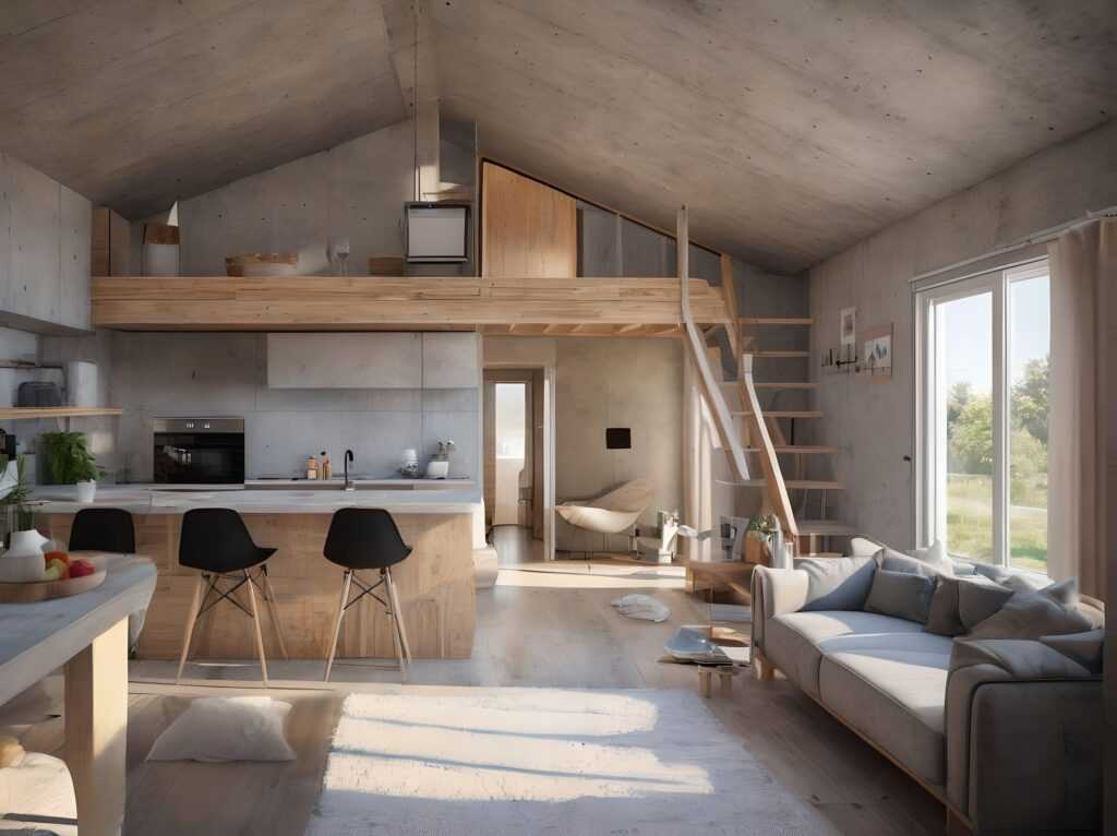 Ahorro Energético en Construcción - casadehormigon - cocina