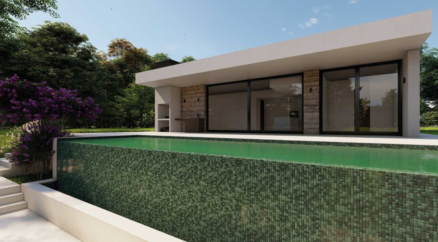 casas de hormigón en Bétera integradas en urbanización residencial