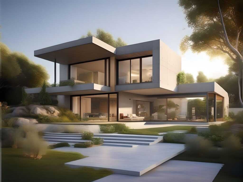 materiales de alta calidad - casa por fuera - casadehormigon
